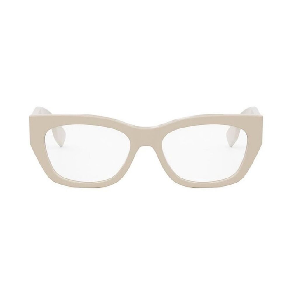 NWT FENDI EYEGLASSES UNISEX SQUARE KHAKI EYEWEAR - Picture 2 of 3